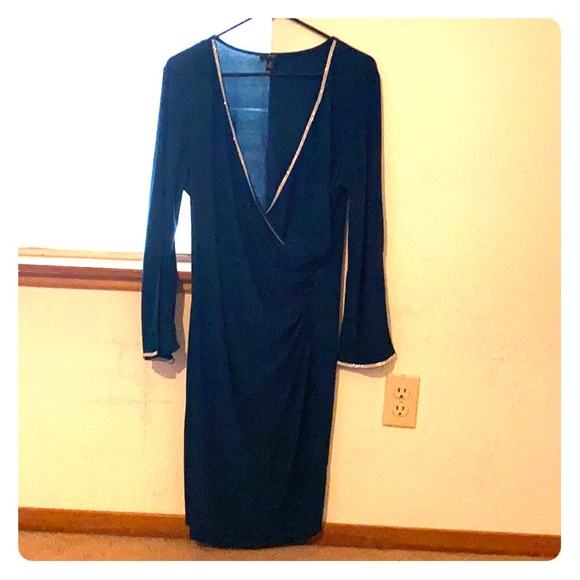 dark blue semi formal dresses